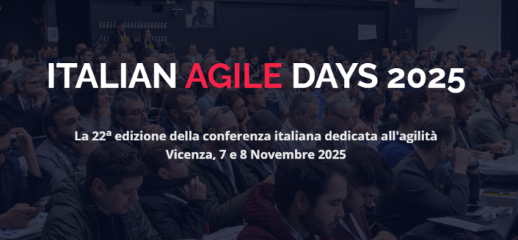 8.11.25 Italian Agile Days –&nbsp;Speaker